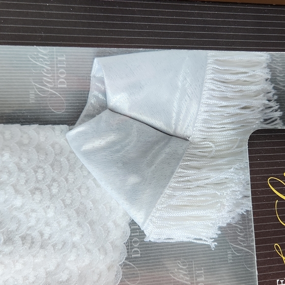 Jackie Doll Accessories White and Blue Dress - Picture 5 of 5